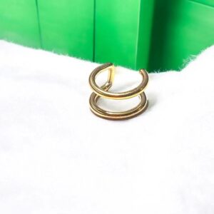 Ear Cuff Doble Dorado